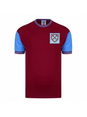 West Ham United 1966 No6 Retro Football Shirt