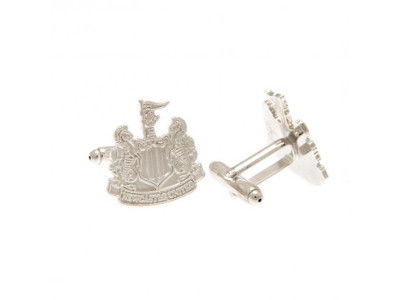 Newcastle United FC Silver Plated Cufflinks CR