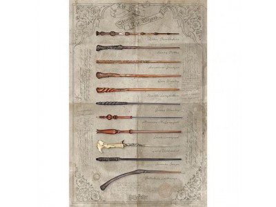 Harry Potter Poster Wands 161