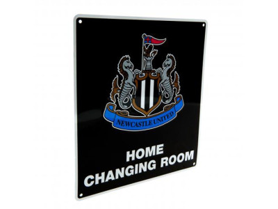 Newcastle United FC Home Changing Room Sign