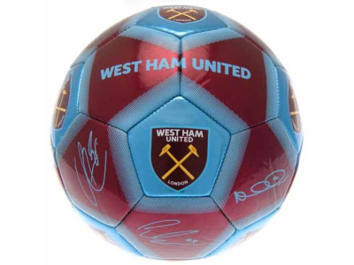 West Ham United FC Football Signature