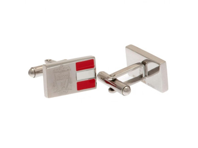 Liverpool FC Stainless Steel Stripe Cufflinks