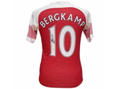 Arsenal FC Bergkamp Signed Shirt