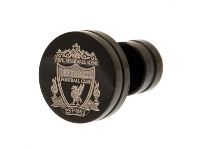 Liverpool FC Black IP Plated Stud Earring