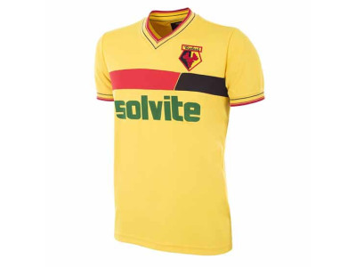Watford FC 1986-87 Retro Football Shirt - by Copa