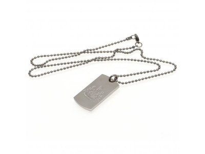 Newcastle United FC Engraved Dog Tag & Chain