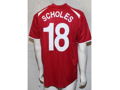 Nike teamsport jersey - Scholes 18 - flag