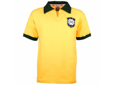 Brazil 1958 World Cup Retro Shirt - mens