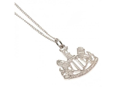 Newcastle United FC Sterling Silver Pendant & Chain