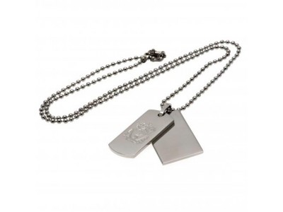 Liverpool FC Double Dog Tag & Chain