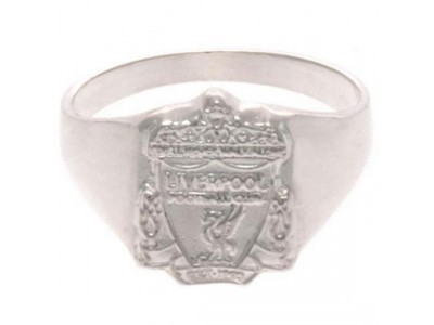 Liverpool FC Sterling Silver Ring Medium