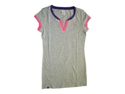 v-neck open tee - womens