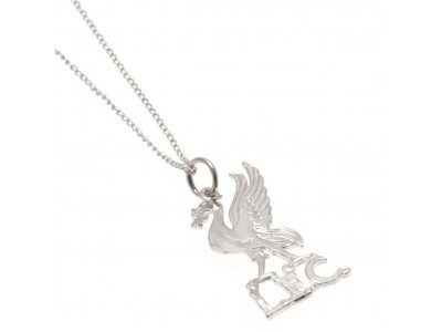 Liverpool FC Sterling Silver Pendant & Chain LB