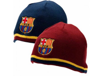 FC Barcelona Reversible Knitted Hat