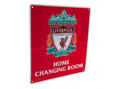 Liverpool FC Home Changing Room Sign