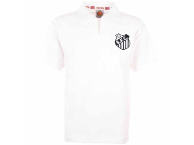 Santos 1960S-1970S Retro Football Shirt - mens