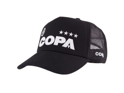Copa Campioni Black Trucker Cap