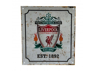 Liverpool FC Retro Logo Sign