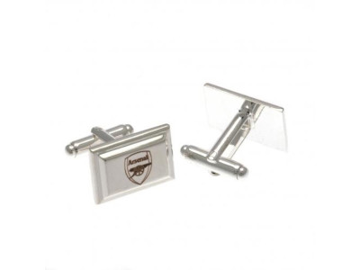 Arsenal FC Silver Plated Cufflinks