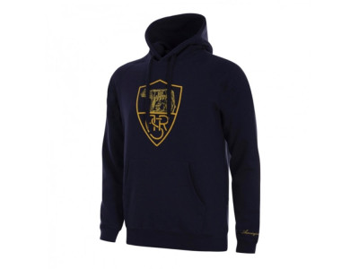 AS Roma Heritage Hooded Sweater Blu