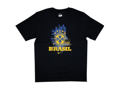 Brazil t-shirt World Cup  - obsidian - youth
