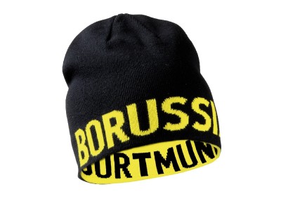 Dortmund beanie hat - reversible - BVB