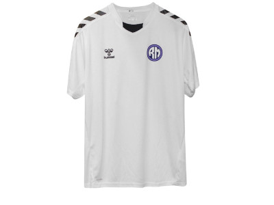 RM retro tee - white-black - Bernabeu 1