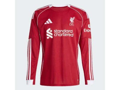 Liverpool home jersey L/S 2025/26 - mens