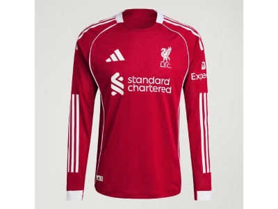 Liverpool home jersey L/S 2025/26 - authentic