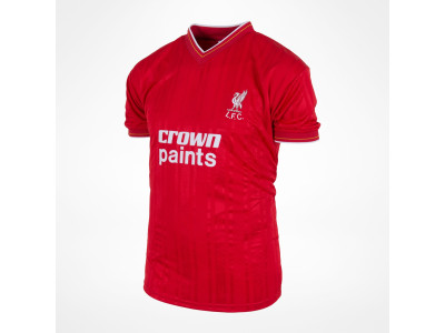 Liverpool 1986 home retro shirt  - Crown Paints