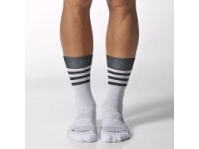 Adidas crew light weight socks - white