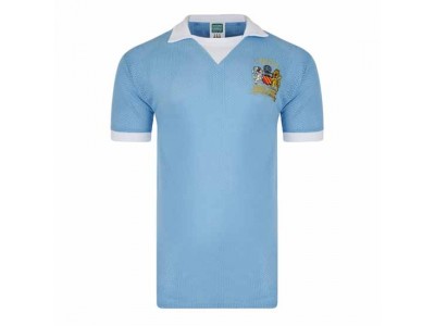 Manchester City 1976 League Cup Final Airtex Shirt