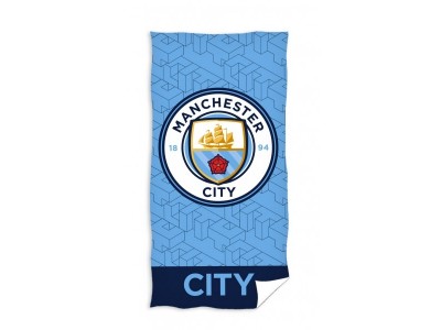 Manchester City towel - pattern
