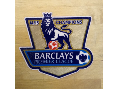 Premier League Champs Sleeve Badge 2014-2015 - player's