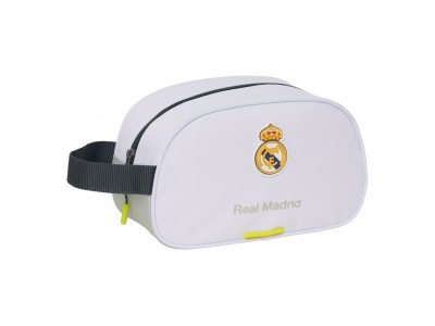 Real Madrid wash bag large - white