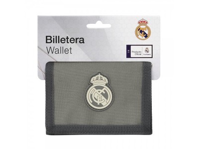 Real Madrid wallet - grey