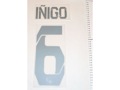 Real Sociedad home - away print 13/14 - Inigo 6