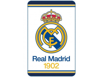 Real Madrid blanket - white - 150 x 95 cm