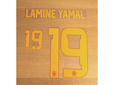 Spain home printing WC 2026 - Lamine Yamal 19