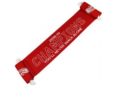 Liverpool Champions of Europe 2019 Scarf