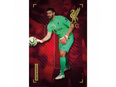Liverpool FC Poster Alisson 18