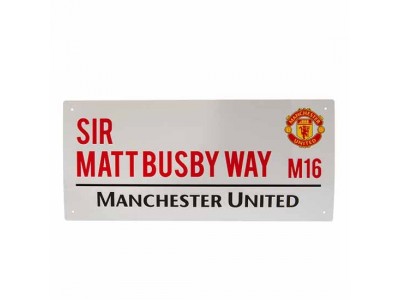 Manchester United FC Street Sign MB
