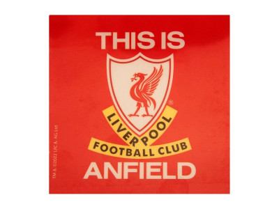 Liverpool FC Single Car Sticker TIA