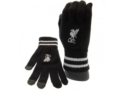 Liverpool FC Touchscreen Knitted Gloves Youths BK