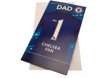 Chelsea FC Birthday Card Dad