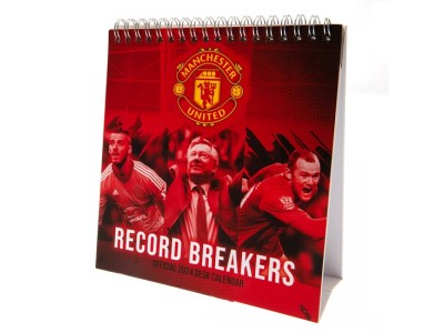 Manchester United FC Desktop Calendar 2024