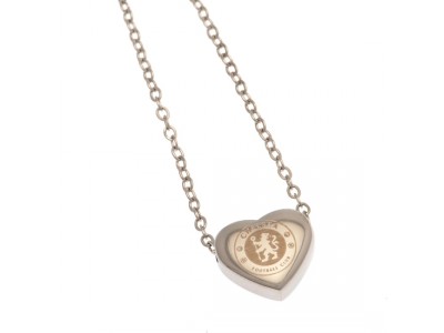 Chelsea FC Stainless Steel Heart Necklace