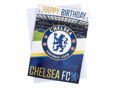 Chelsea FC Musical Birthday Card