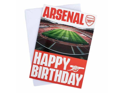 Arsenal FC Musical Birthday Card
