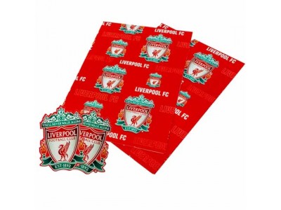 Liverpool FC Text Gift Wrap